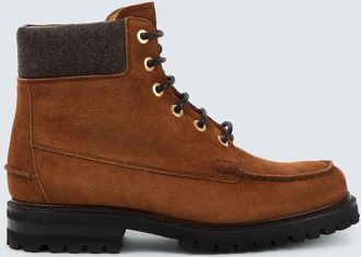 Churchs Padstow suede lace-up boots
