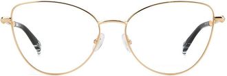 Missoni Womens Rose Gold Stainless Steel Glasses (frames) Accessory