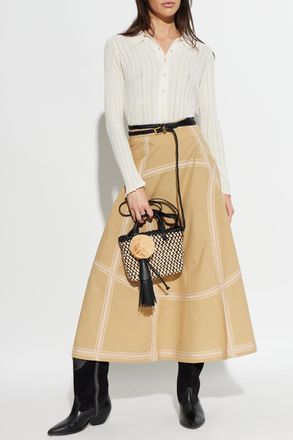 Ulla Johnson Skirt Norah, Womens, Beige