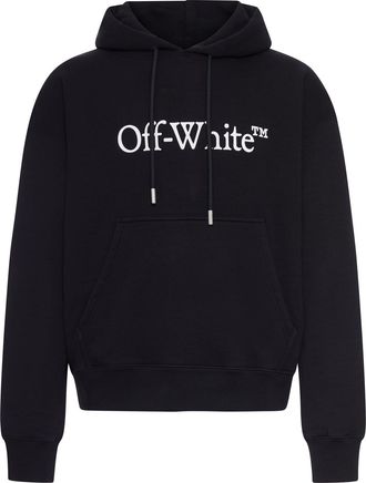 Off-white BIG BOOKISH SKATE HOODIE - Off-white - Man