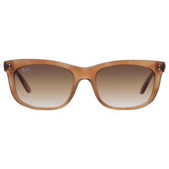 Ray-Ban Balorette Brown Gradient Rectangular Unisex Sunglasses RB2389 140351 57