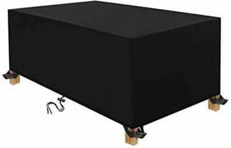 OEM Funda Para Muebles De Jard&iacute;n, Funda Rectangular Para Mesa De Jard&iacute;n, Funda Protectora Para Muebles, Lona Impermeable Y Resistente A Los Rayos Uv Para 