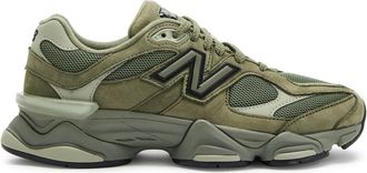 New Balance New Balance 9060 Panelled Mesh Sneakers - Green - 4.5 (IT37.5 / UK4.5)