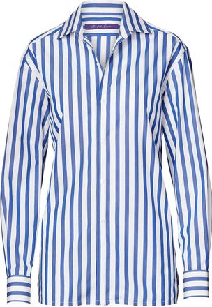 Ralph Lauren Collection striped long sleeve shirt - White