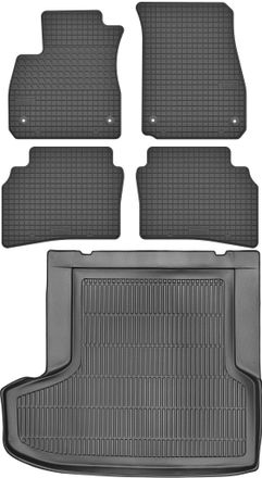OEM Juego De Alfombrillas De Goma Para Coche Y Alfombrilla Para Maletero Para Opel Insignia B Hatchback A Partir De 2017