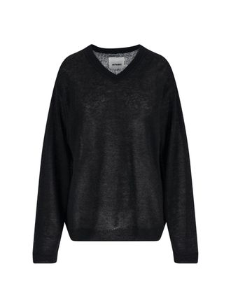 MYTHINKS Alpaca Blend Sweater, Black