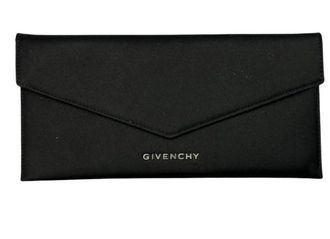 Givenchy Black Satin Envelope Pochette