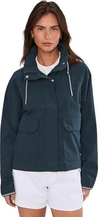 Helly Hansen Rain Jacket Womens Coat Navy : SM, Polyester