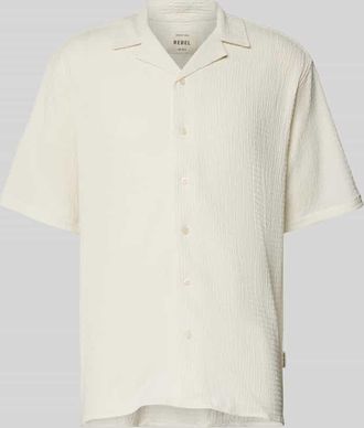 Redefined Rebel Regular Fit Freizeithemd mit Reverskragen Modell PAUL in Offwhite, Gr&ouml;&szlig;e XS