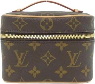 Louis Vuitton Pre-owned Bags, male, Brown, Size: ONE SIZE Pre-owned Monogram Vanity Case
