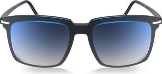 Silhouette Menton Fullrim 4082/75 4510 Mens Sunglasses Blue Size 55