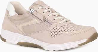 Gabor Womens Haley Womens Trainers - Puder Nub - Size: 5.5