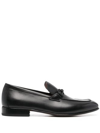 Ferragamo Mocassini con fibbia - Nero