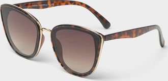 Simons Womens Layla cat-eye sunglasses