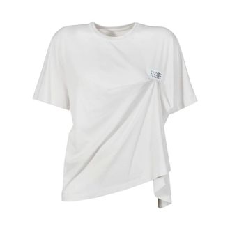 Maison Margiela Dames, Tops, Wit, Maat: L Jersey