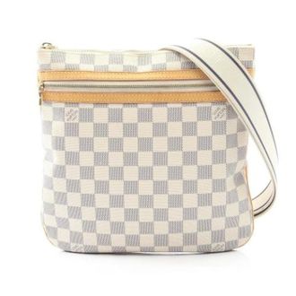 Louis Vuitton Pre-owned Cross Body Bags, female, White, Size: ONE SIZE Pre-owned Leather Cross Body Bag