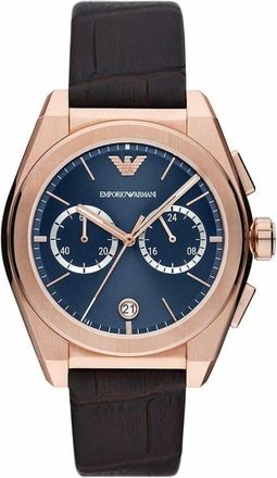 Emporio Armani Heren, Accessoires, Blauw, Maat: ONE Size