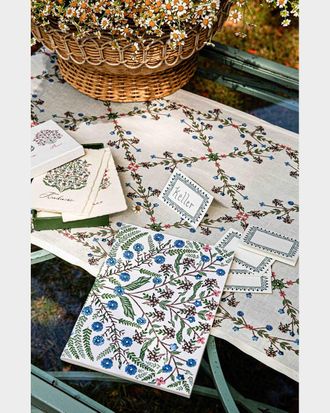 Juliska Villa Seville Embroidered Paper Journal, 7 x 10