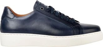 Exton Sneakers - Heren - Sneakers - Blauw - 44 EU - Leer - Schoenen