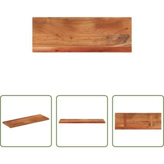 vidaXL Piano in acacia - Piano Tavolo 90x30x3,8 cm Rettangolare Legno Massello Acacia