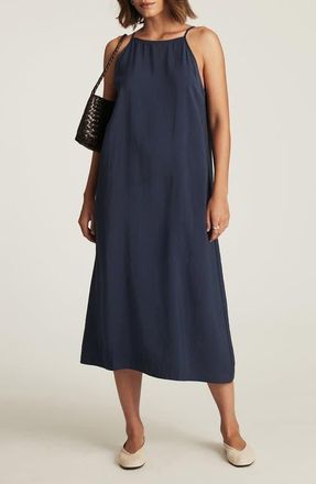 Mavi Sleeveless Midi Dress in Mood Indigo at Nordstrom, Size Medium