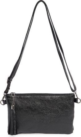 Persaman New York Metallic Clutch in Black at Nordstrom Rack