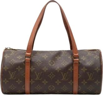 Louis Vuitton Pre-owned Papillon 30 - Dames - Vintage Handtas - Bruin - ONE Size - Vintage