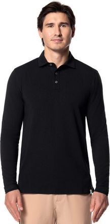 Coolibar Mens Polo - UPF 50+ Sun Protection - Bal Harbour in Black at Nordstrom, Size X-Large L