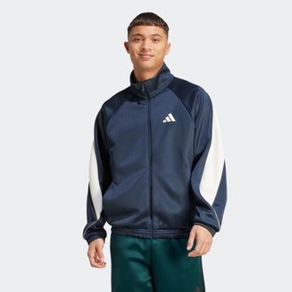 adidas Rollkragenpullover ADIDAS SPORTSWEAR M STADIUM TT, Herren, Gr. XL, weiss (aurora ink, sanftes wei&szlig;), Obermaterial: 67% Polyester, 33% Baumwolle, Pullo