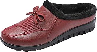 Generic Winter Boots for Women UK Womens Winter Boots Casual and Warm Wide Fit Boot Trekking Snow Booties Faux Fur Lined Waterproof Anti-Slip Snow Ankle Warme