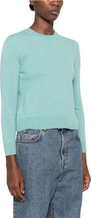 Pennyblack Trui met ronde hals - Dames - Truien - Blauw - Maat: S Kasjmier