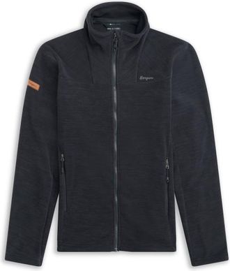 Bergans Hareid Fleece Jacket Fleecejacke f&uuml;r Herren | schwarz