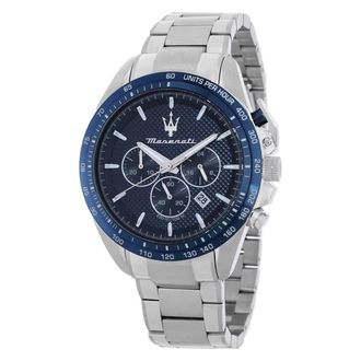 Maserati Traguardo Chronograph Quartz Blue Dial Mens Watch R8873612043