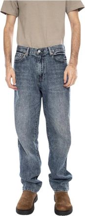 Levi's 568 Loose Straight - Heren - Regular Fit Jeans - Blauw - W33 L32 - Katoen - Jeans