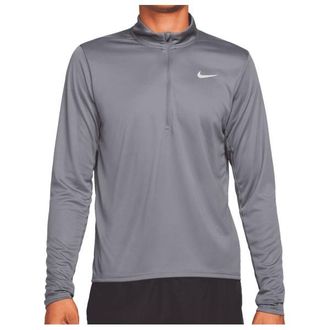Nike Pacer Dri-Fit 1/2-Zip Running Top Laufshirt f&uuml;r Herren | grau