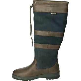 Dubarry Blauw Patroon Gore-Tex Laarzen - Dames - Hoge Laarzen - Blauw - 43 EU - Schoenen