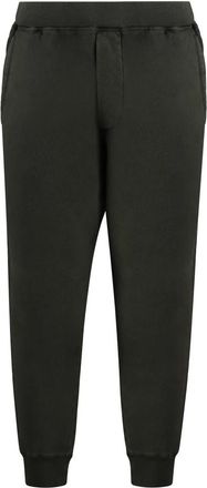 Dsquared2 Cotton Track-pants - Heren - Sweatpants - Groen - XL - Katoen - Broeken
