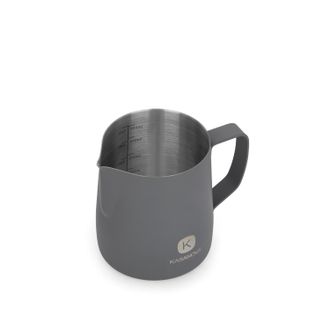 KASANOVA Bricco latte 350 ml in acciaio inox grigio