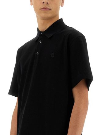 Givenchy 100% Cotton Polo - Black