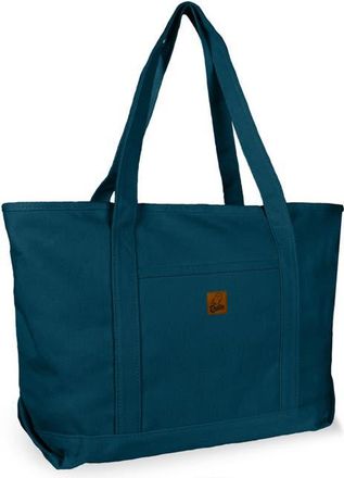 Dalix Ghost 23 Carryall Canvas Tote Bag in Navy Blue at Nordstrom
