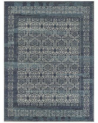 Exquisite Rugs Cadence Hand-Knotted New Zealand Wool & Silk-Blend Rug