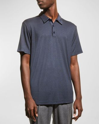 Theory Mens Modal Jersey Polo Shirt