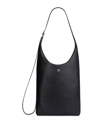 Courr&egrave;ges Large Melt Leather Tote Bag