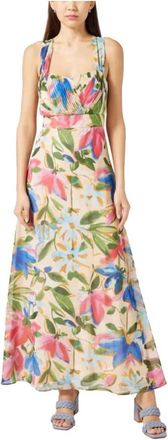 Nafnaf Maxi Jurk - Dames - Maxi kleedjes - Veelkleurig - S - Kleedjes