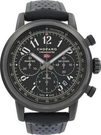 Chopard Pre-owned Chopard Mille Miglia Chronograph Grey Dial Mens Watch 168589-3028