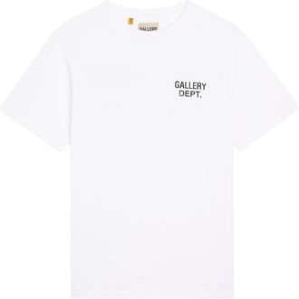 Gallery Dept. Logo Cotton T-shirt - White - S