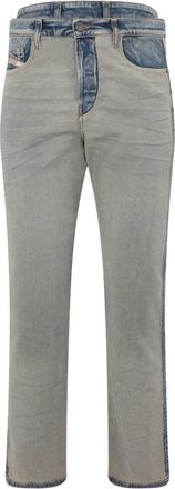 Diesel Jeans - Heren - Regular Fit Jeans - Grijs - W30 - Jeans