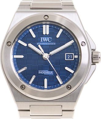 IWC Ingenieur Automatic 40 Blue Dial Watch IW328907
