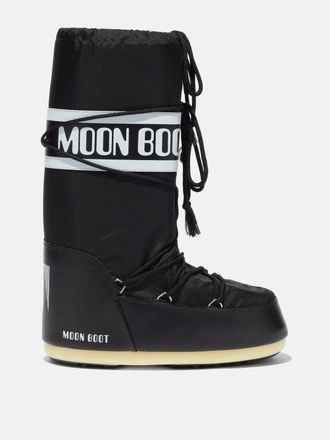 Moon Boot Womens Moon Boot Icon PR Snow Boots Black Insulated VER1438