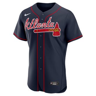 Nike Drake Baldwin Atlanta Braves 2025 MLB Awards Gold Batterman Nike Mens MLB Authentic Jersey in Blue | 89000LICAW9-R1G